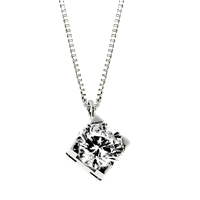 Pendant Namuri Woman BASIC ESSENTIAL in White Gold CB2234-15 - CB2234-15